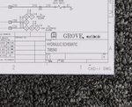 Grove Crane TMS540 Hydraulic Schematic Manual Diagram. Fixed Price $99.16.
