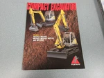 Mustang ME1503 Thru ME12002 Compact Excavator Brochure 8 Page. Fixed Price $20.00.