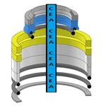90208023 Crowd Cylinder Seal Kit Fits Gradall 534B-6-8. Fixed Price $43.46.