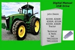 John Deere 8235R 8260R 8285R 8310R 8335R 8360R Repair Tests Manual Set See Desc.. Fixed Price $35.99.