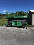 2016 Skyjack SJ9250 4X4 Diesel Scissor Rough Terrain Man Lift Outriggers. Fixed Price $11500.00.
