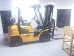 Hyundai 25L-7A Counterbalance Forklift Truck Solid Rubber Tires. Fixed Price $15000.00.