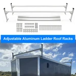 For Enclosed/opened Trailer Cargo Adjustable Roof Mount Ladder Rack 4'-8.5'. Fixed Price $184.02.
