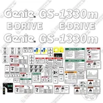 Fits Genie GS-1330M Decal Kit Scissor Lift Replacement Stickers 3M Vinyl!. Fixed Price $149.95.