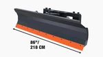 86" Skid Steer Dozer Blade/snow Plow Pusher, 30". Fixed Price $1600.00.