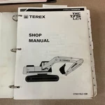 Terex Excavator Service Shop Repair Manual Guide Pn 17TXC175LC-1SM. Fixed Price $199.99.