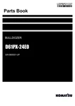 Komatsu D61PX-24E0 Bulldozer Parts Catalog Manual Sn B65001-UP. Fixed Price $149.00.