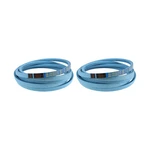 2PCS B144KPK2 V-belt Fits John Deere 667 Quik-trak. Fixed Price $89.99.