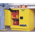 Justrite 892300 Hazardous Material Storage Cabinet, 22 Gal, 1 Shelves, Steel,. Fixed Price $1308.93.