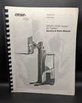 Crown Rr/rd 5200 Traction Parts And Service Manual. Fixed Price $70.00.