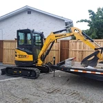 2.8 Ton Mini Excavator Digger Yanmar Diesel Engine Hydraulic Thumb&pilot Control. Fixed Price $26889.99.