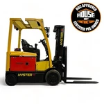 Hyster E50XN33 Electric Forklift + New Battery 5000 Lbs 189'' Capacity -used. Fixed Price $20624.99.