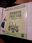 Kubota L2250 L2550 L2850 L3250 Tractor Operators Owners BF400/500 Loader Manual. Fixed Price $15.00.