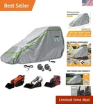 Open Cab Skid Steer Cover With Air Vents - Fits Bobcat, Ditch Witch & More. Fixed Price $127.26.