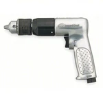 Ingersoll Rand 1/2" Pistol Grip Air Drill, Keyless Chuck, 500 Rpm, 0.5 Hp. Fixed Price $150.00.