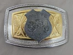 Advance-rumely La Porte Ind. Usa Oil Pull Mens Metal Belt Buckle Farm Tractor. Fixed Price $29.99.