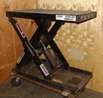 Autoquip Hydraulic Scissor Lift 4000# Capacity 42" Raised. Fixed Price $490.00.