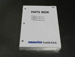 Komatsu FG10/FG15/FG18/FG15H/FG18H/FD10/FD15-21-W, FD18-21-A Forklift Parts Book. Fixed Price $79.79.