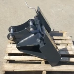 Hitachi Excavator Skid Steer Quick Attach Fits ZX70, ZX75, ZX80, ZXX85. Fixed Price $1750.00.