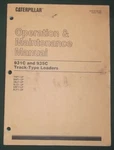Caterpillar 931C 935C Track Loader Operation & Maintenance Book Manual. Fixed Price $49.99.