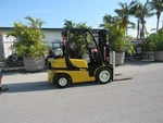 Yale GLC060VXN 6000 Lb Forklift Propane Engine - 182" Pneumatic 1801 Hrs.. Fixed Price $29500.00.
