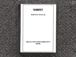 Moffett Forklift M5500 Repair Service Shop Manual. Fixed Price $174.74.