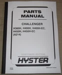 Hyster H360H H400H-EC H450H-EC Forklift Parts Manual Book A214 S/n. Fixed Price $99.99.