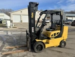 2008 Yale GLC100VX 10,000LB Propane Forklift W/ Side Shift 48" Forks. Fixed Price $27500.00.