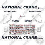 National Crane 600E2 Decal Kit Boom Truck- Aftermarket. Fixed Price $374.99.