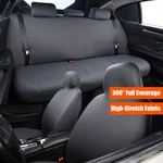 Full Surround Car Seat Cover For Toyota Stretch High Back Front Rear Cushion Mat. Fixed Price $33.90.