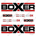 Fits Boxer 525DX Mini Skid Steer Decal Kit (exterior) - 7 Year Outdoor 3M Vinyl!. Fixed Price $124.95.