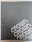 Crown Sp 3000 Tl Tt Series Service & Parts Manual Forklift 7330 Hard Cover. Fixed Price $100.00.