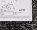 Hyster Forklift S120XL2S Hydraulic Schematic Manual Diagram. Fixed Price $99.16.