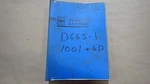 Komatsu D66S-1 Shop Manual Hard Binder Serial # 1001 And Up. Fixed Price $59.99.