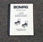 Bomag BW100AD-3 BW120AD-3 Tandem Vibratory Roller Shop Service Repair Manual. Fixed Price $147.72.
