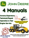 John Deere 772GP Motor Grader Owners Operation Technical Engine Manual Pdf Usb. Fixed Price $34.00.