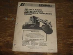 Gradall XL5200 Hydraulic Excavator Owner Operator Maintenance Manual 0511000. Fixed Price $88.41.