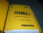 Komatsu PC200LC-6LE Hyd Excavator Parts Catalog Manual S/n A83001- Xz. Fixed Price $208.92.